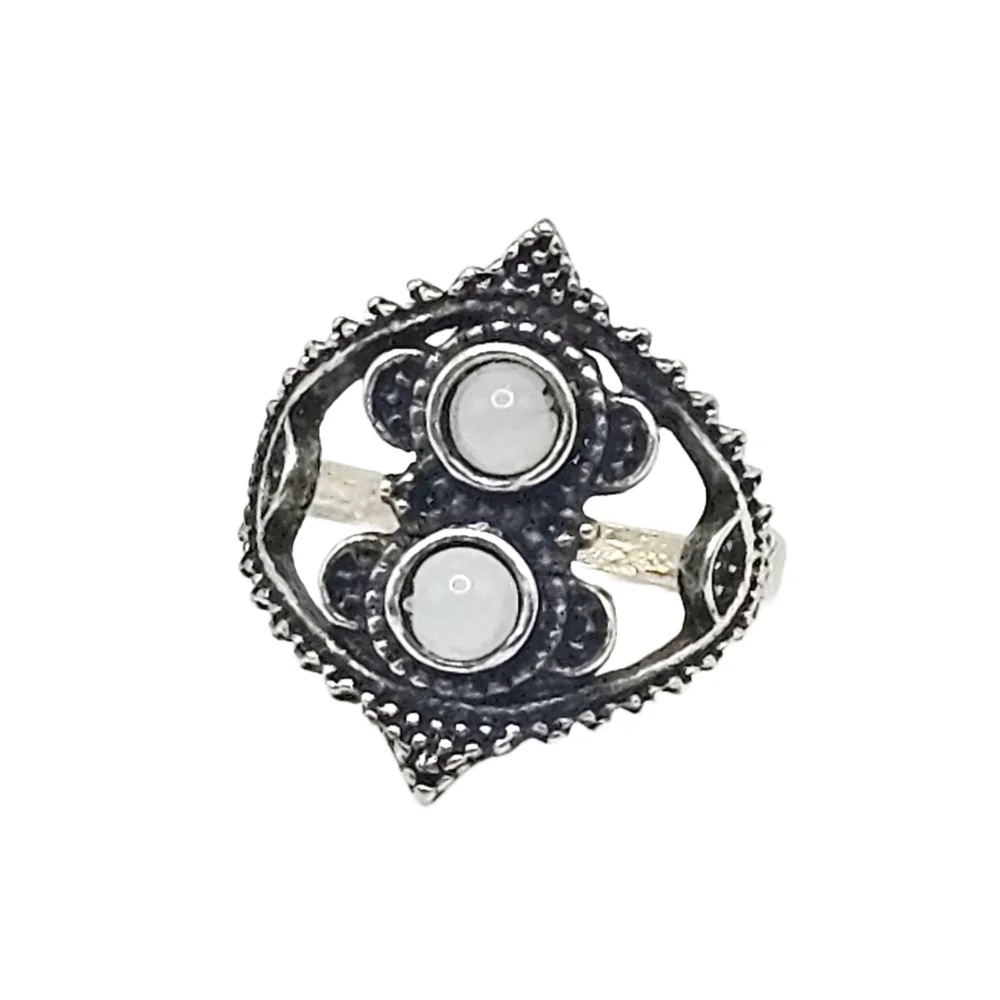 Moonstone Statement Ring